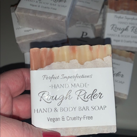 Rough Rider Genuine Leather Hand Body and Bar Soap Handmade - Picture 11 of 17